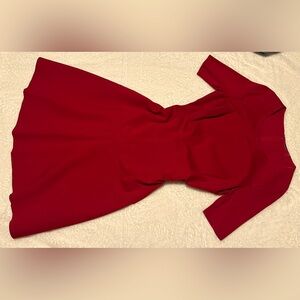 Elie Tahari Fit and flare dress with short sleeves